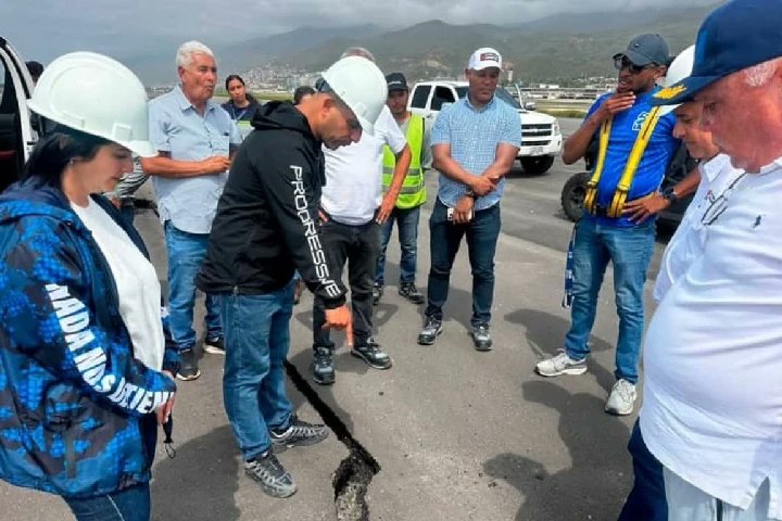 Autoridades ejecutan la rehabilitación estructural del Aeropuerto Internacional de Maiquetía