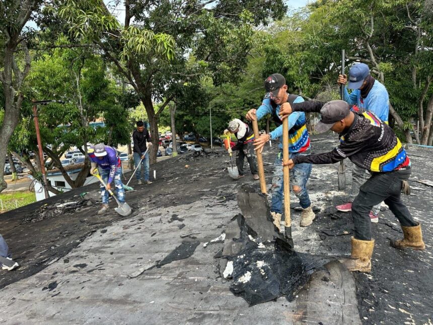 Avanzan trabajos de rehabilitación en nuevas áreas de la Chet en Valencia