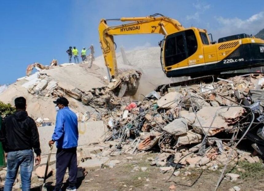 Garantizan disposición final de escombros fuera de áreas naturales en La Guaira