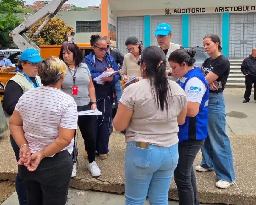 Ministerio de Salud despliega abordaje técnico integral en campamentos de Caracas