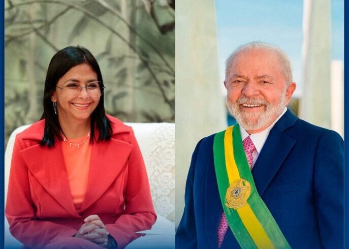 Presidenta Rodríguez agradece solidaridad del Presidente de Brasil con las víctimas de terremotos