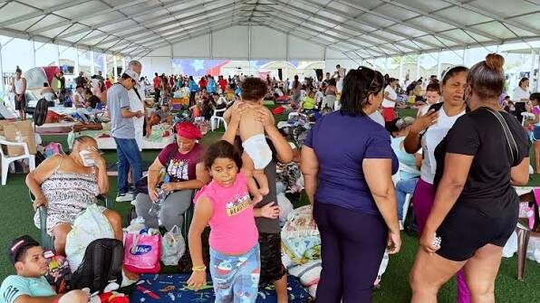 Jefe del Estado Mayor para los campamentos transitorios Jorge Rodríguez presenta balance de atención integral a 128 mil 324 familias
