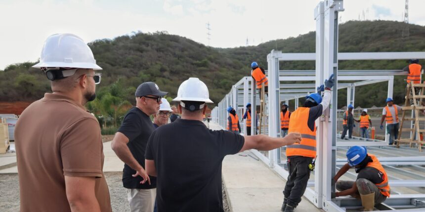 Avanza instalación de campamentos unifamiliares perdurables en Ciudad Caribia