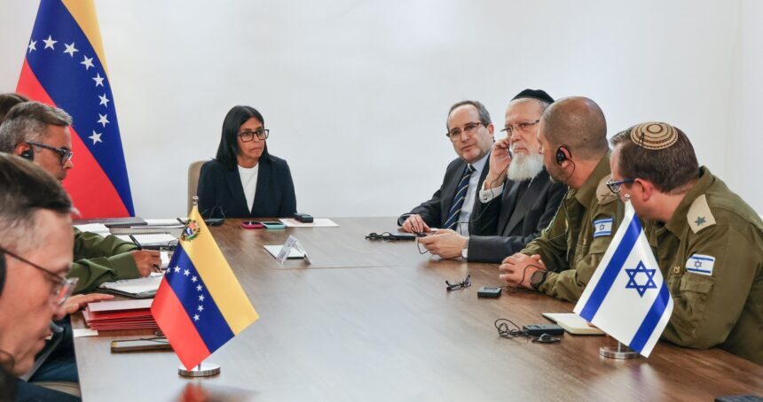 Presidenta Delcy Rodríguez agradece a delegación israelí técnico-humanitaria al término de sus operaciones de rescate en Venezuela