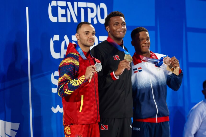 Natación venezolana debutó con siete medallas en los Juegos Centroamericanos y del Caribe Santo Domingo 2026