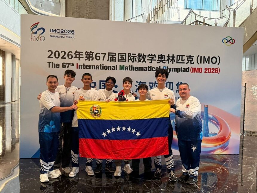 Jóvenes venezolanos destacan en Olimpiada Mundial de Matemática en China