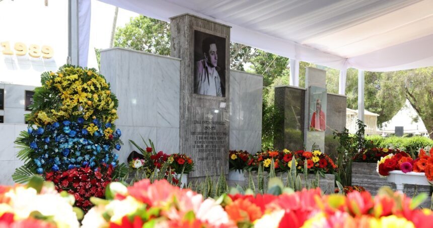 Jefa de Estado lidera acto en homenaje a Jorge Rodríguez padre a 50 años de su siembra