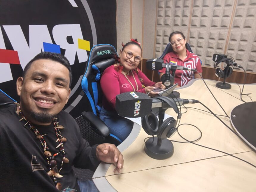 Pueblos originarios felicitan a Radio Nacional de Venezuela en su 90° aniversario