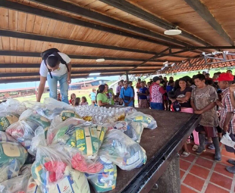 Atención nutricional beneficia a 77 familias de los pueblos Cuiva y Pumé en Apure