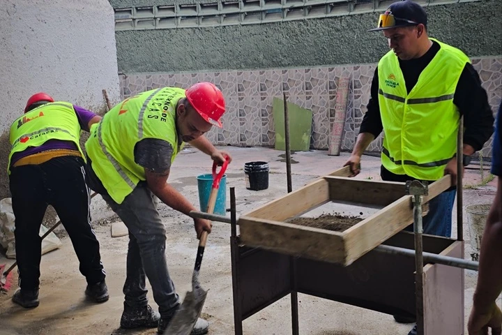Avanza la rehabilitación de edificios en el conjunto residencial El Paraíso