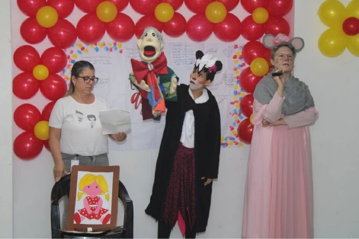 Campamento transitorio Misión Cultura fomenta valores con el teatro infantil