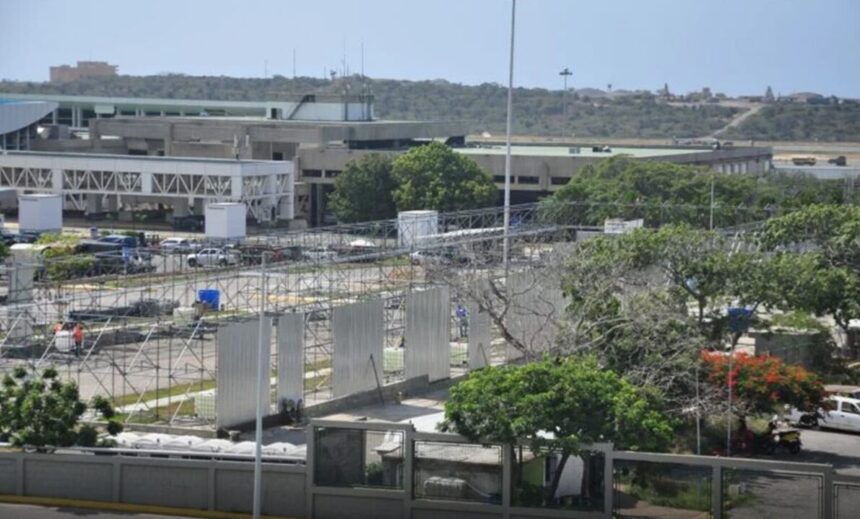 Construyen terminales temporales en Aeropuerto Internacional de Maiquetía