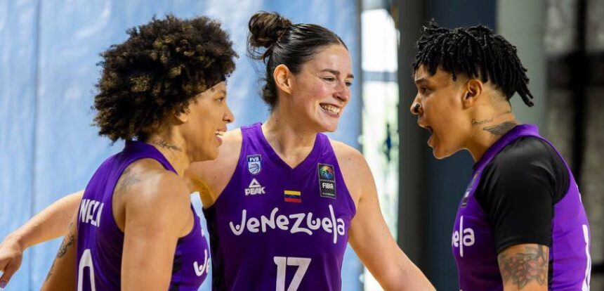 Presidenta Delcy Rodríguez celebró el histórico triunfo de la selección femenina de baloncesto