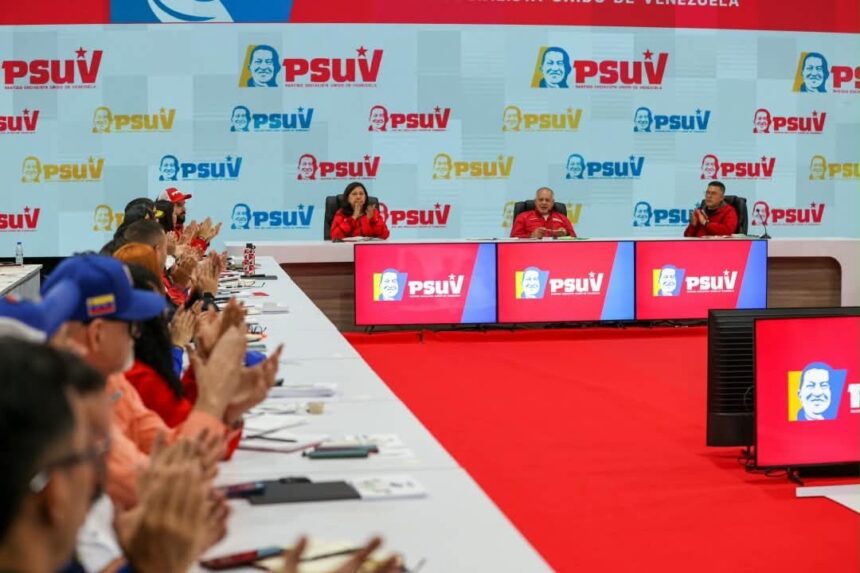 PSUV ratifica apoyo a representantes del Gobierno en diálogo con oposición parlamentaria de 2015