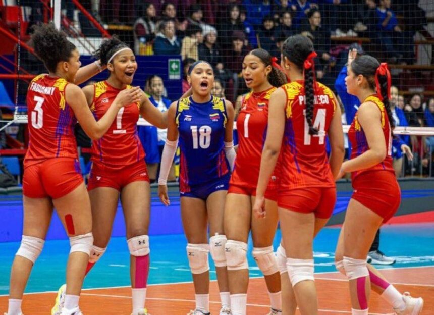 Selección Nacional Femenina de Voleibol Sub-17 avanzó a octavos de final en el Mundial de Chile 2026 