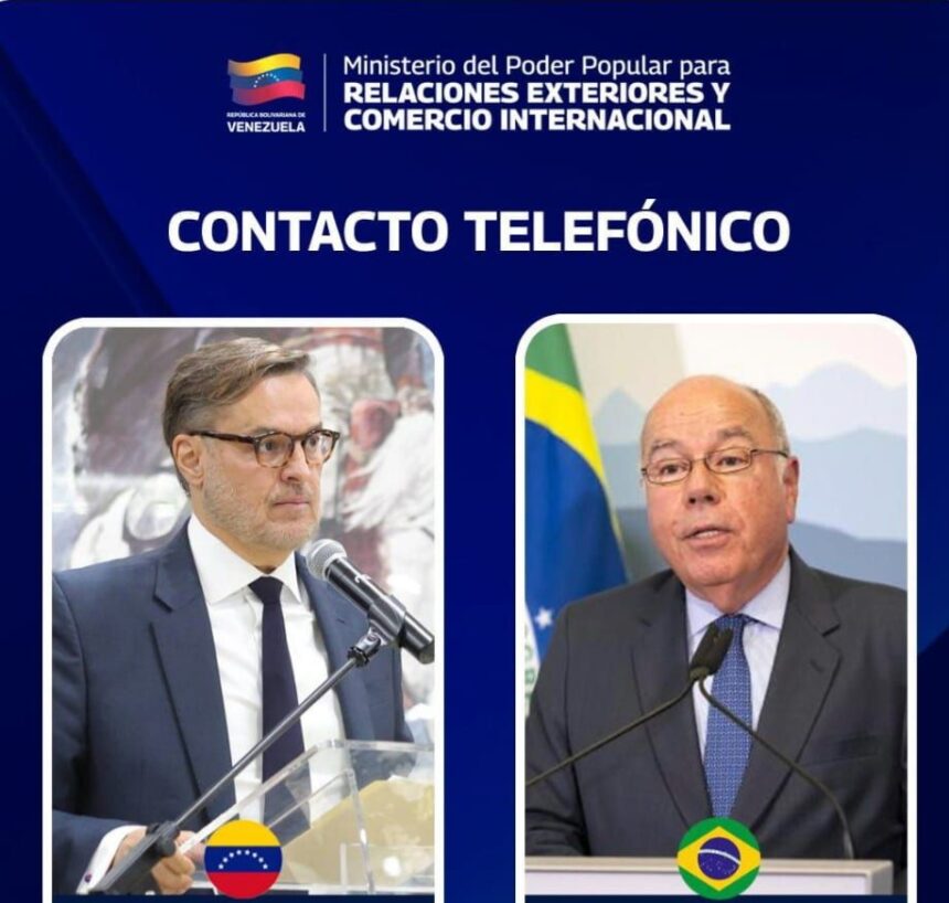Venezuela y Brasil prevén avanzar en hoja de ruta binacional para profundizar la cooperación