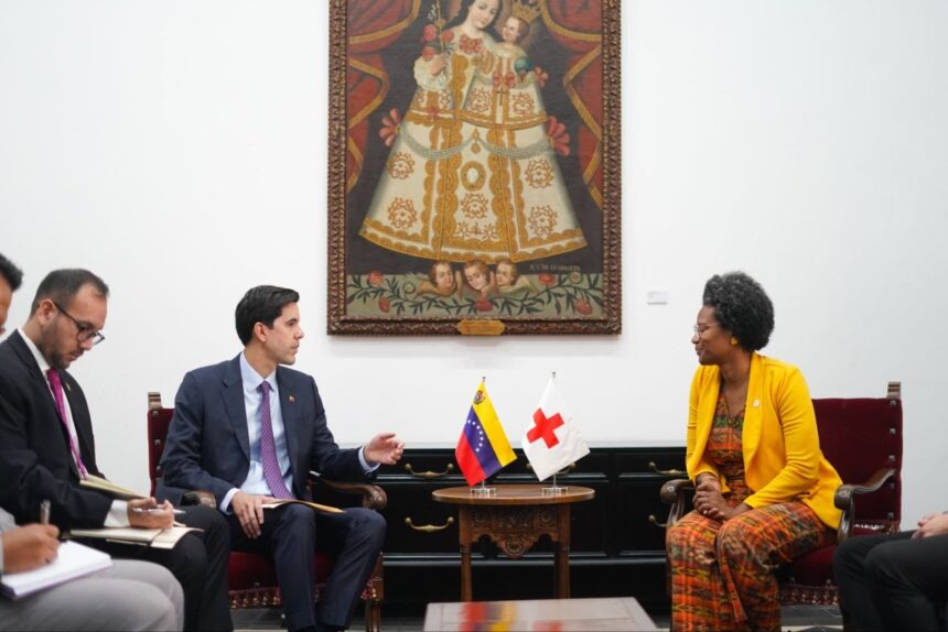 Venezuela y la Cruz Roja identifican nuevas áreas de trabajo conjunto para fortalecer las capacidades nacionales