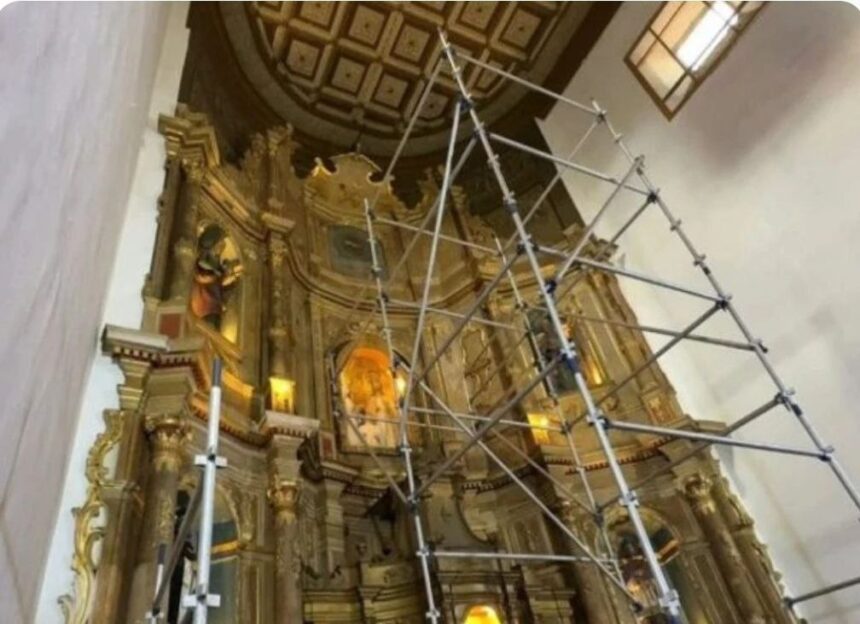Ministerio de Obras Públicas rehabilita la iglesia Nuestra Señora de Altagracia