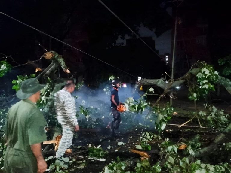 SNGR restituye vialidad en la autopista Valle-Coche tras lluvias