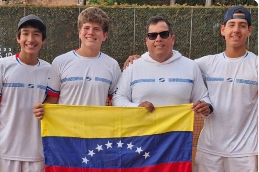 Tenista venezolano Andrés Sánchez clasifica al mundial de Egipto