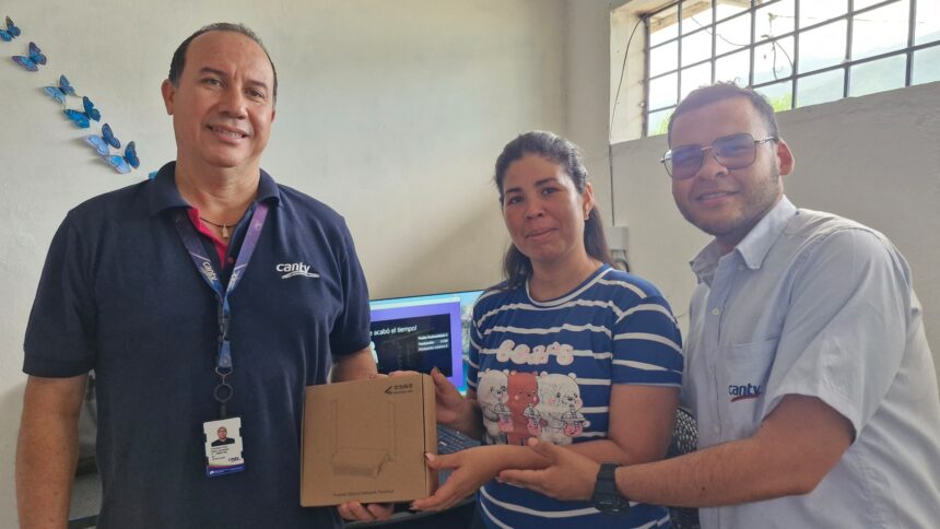 Fibra óptica de Cantv llega a centro de salud y Salas de Autogobierno en Puerto La Cruz 