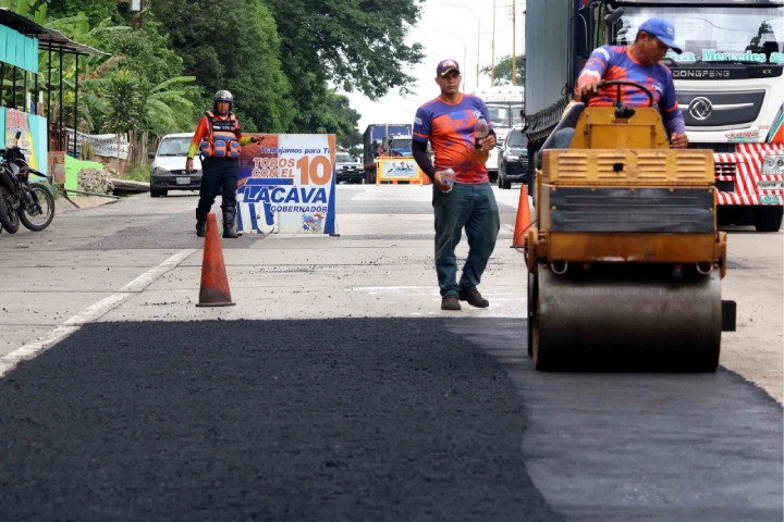 Más de mil 500 toneladas de asfalto serán colocadas en la autopista Muelles- El Palito