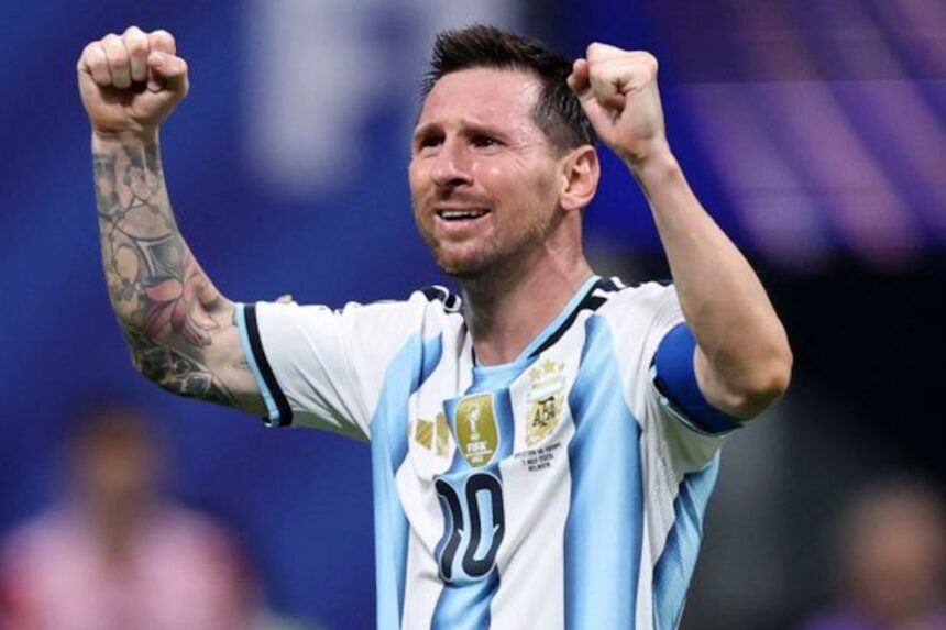Messi anunció retiro de la selección argentina