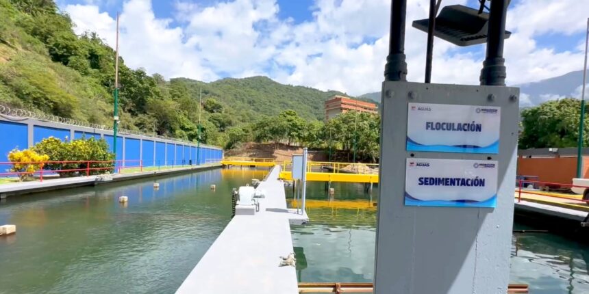 Planta potabilizadora de Naiguatá está 100 % operativa en La Guaira