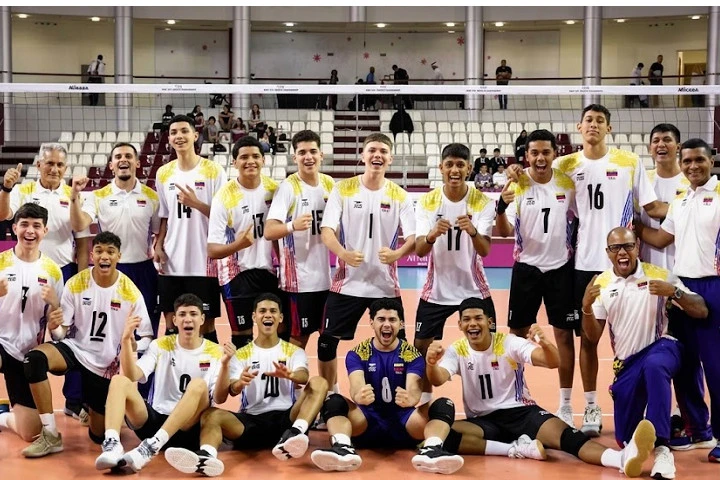 Venezuela debuta con triunfo ante Qatar en el Mundial Sub-17 de Voleibol Masculino