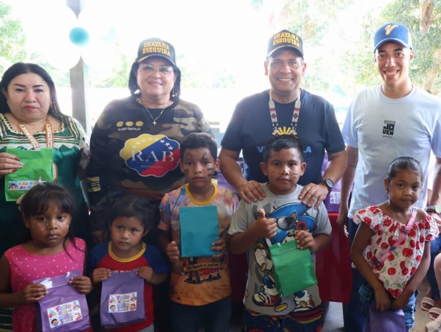 Tercera jornada de salud llega a la comunidad indígena Araima Tepuy en Guayana Esequiba