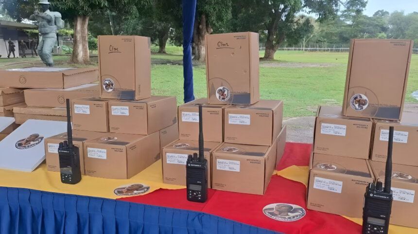 Guasdualito recibe dotación para blindar la seguridad fronteriza en Apure