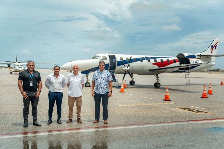 Venezuela y Aruba restablecen conexión aérea con un primer vuelo chárter