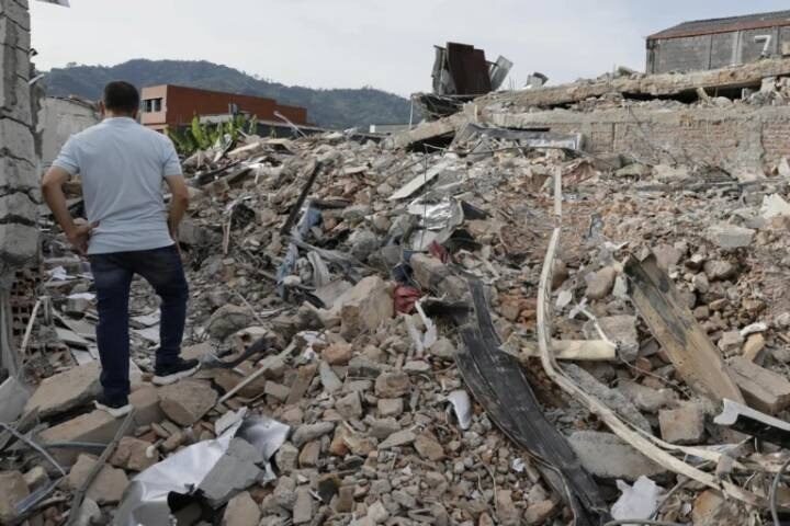 Colombia contabiliza 12 mil 584 viviendas colapsadas por el reciente sismo