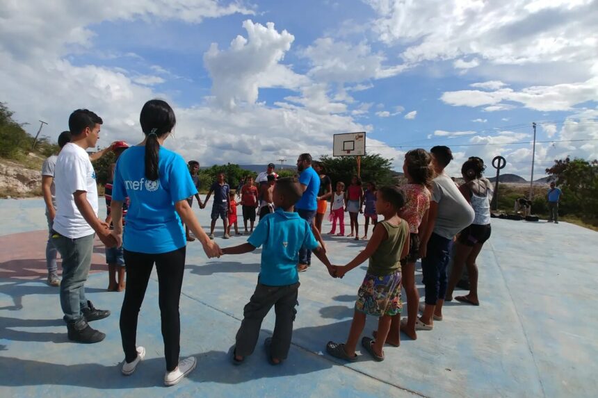 Venezuela y Unicef avanzan en planificación de Ruta de Identidad en campamentos transitorios