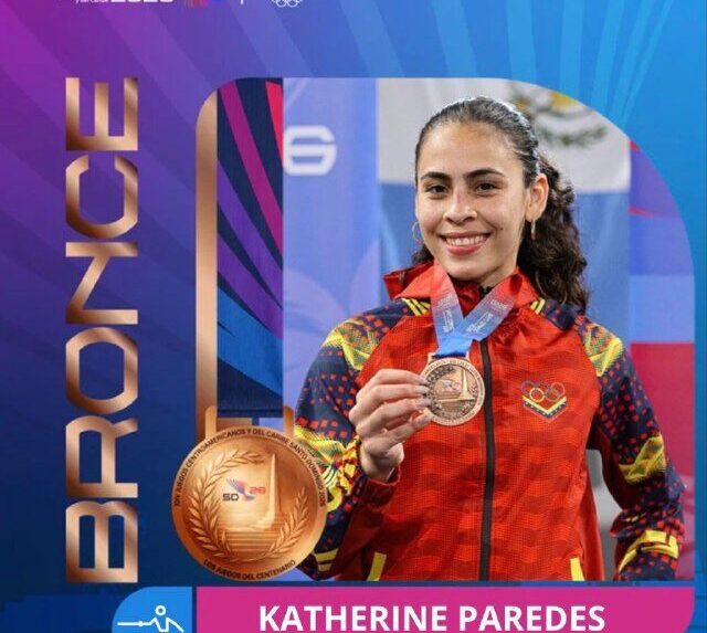 Katherine Paredes suma una medalla de bronce para Venezuela