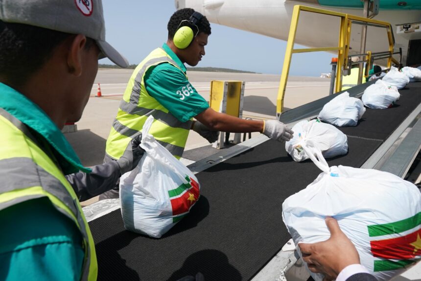 Venezuela recibió siete toneladas de ayuda humanitaria de Suriname