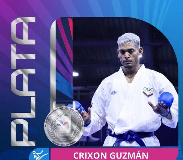 Crixon Guzmán se alza con medalla de plata en los Juegos Centroamericanos y del Caribe Santo Domingo 2026