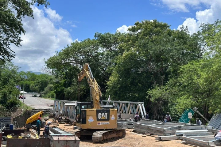 Paso estratégico en Troncal 11 será restituido con nueva estructura modular de doble vía