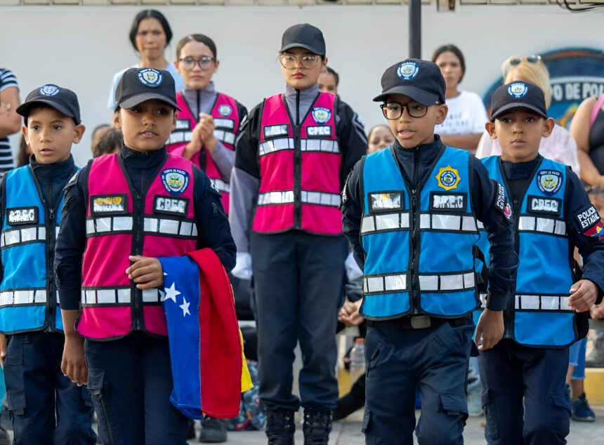 Policía de Carabobo promueve brigadas infantiles y juveniles para fortalecer la convivencia pacífica
