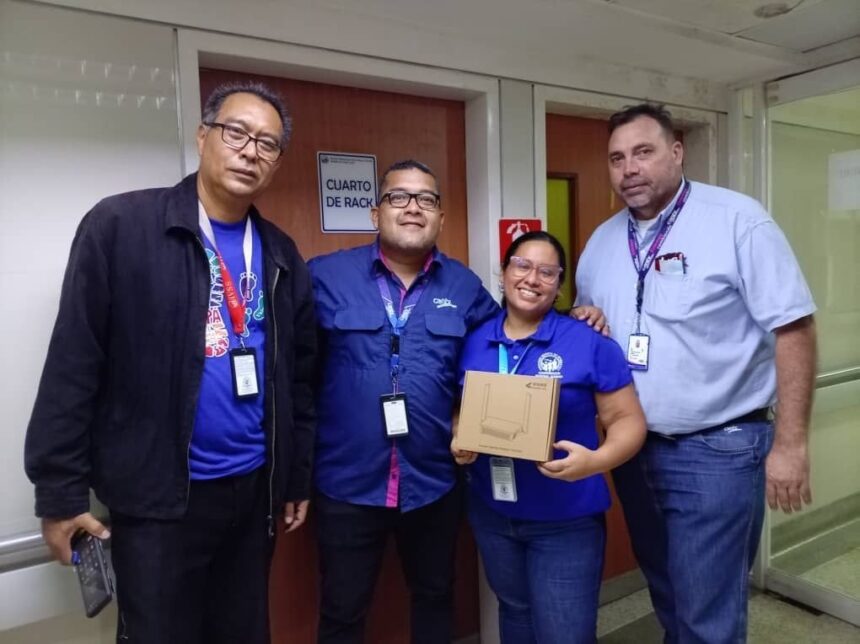 Tres hospitales de Ciudad Guayana fortalecen su conectividad con Aba Ultra