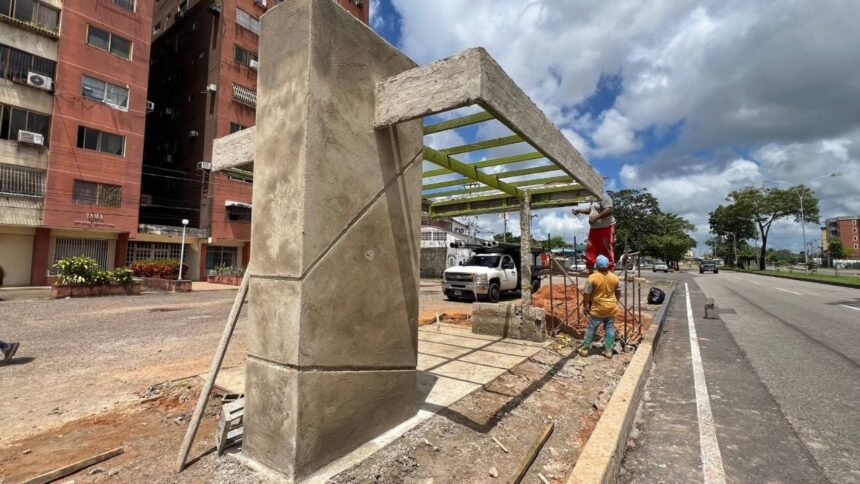 Maturín moderniza la avenida Libertador con nuevas paradas