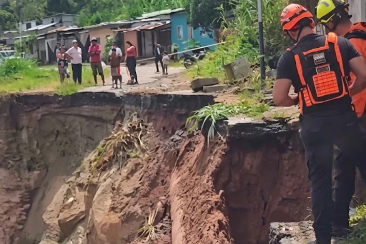 Activan despliegue preventivo en Táchira tras colapso vial en Brisas del Paraíso