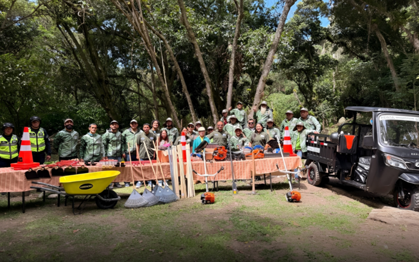 Alcaldía de Mérida dota de equipos de mantenimiento al Parque Albarregas