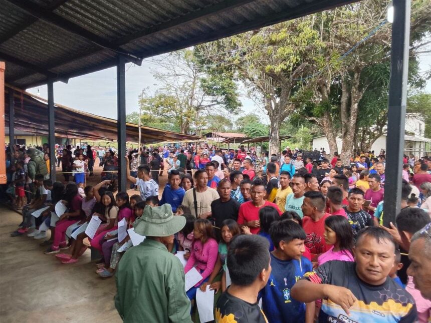 Saime despliega la Ruta Indígena en el municipio Manapiare del estado Amazonas