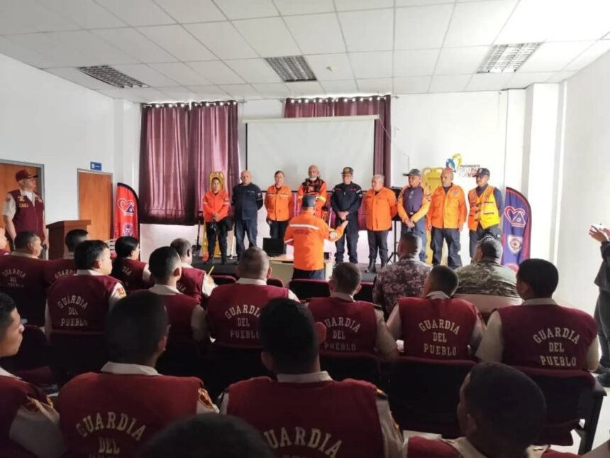 Funcionarios de cuerpos de seguridad de Carabobo se capacitan en rescate y gestión de primera respuesta