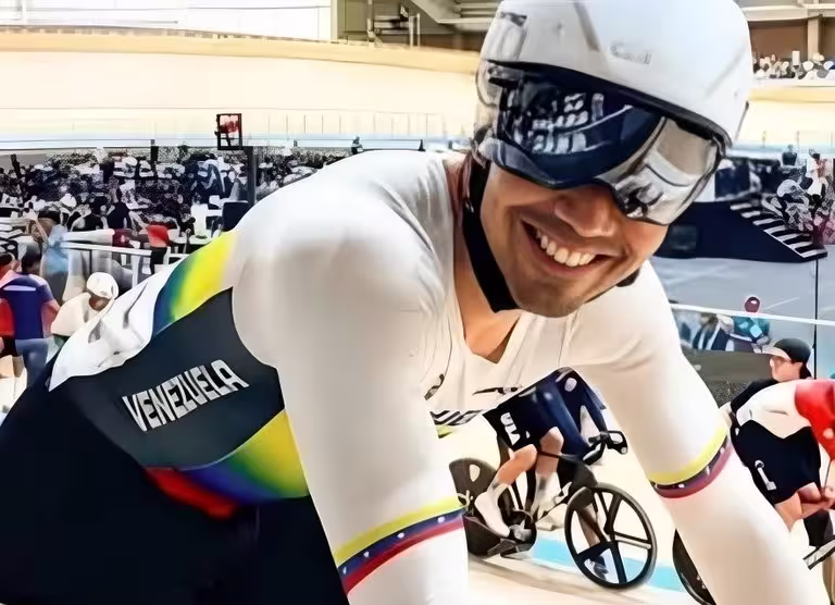 Venezuela asegura medalla de oro en el ciclismo de pista