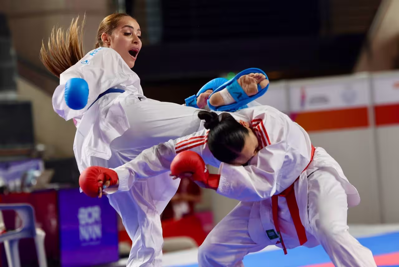 Claudymar Garcés gana medalla de oro en karate