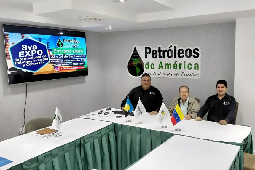 Rueda de prensa sobre la Expo Internacional de Petroleo en Maracaibo