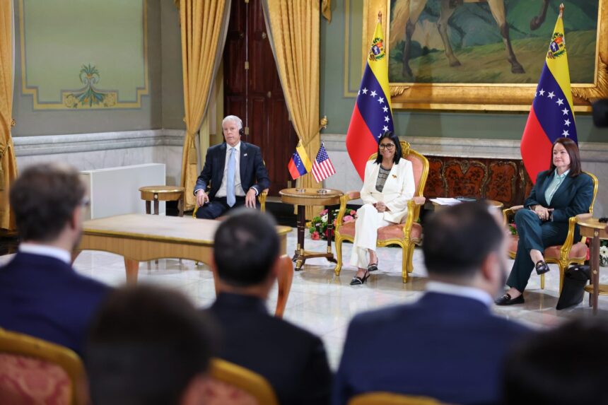 President Delcy Rodríguez led signing of Energy Agreements with U.S. delegation