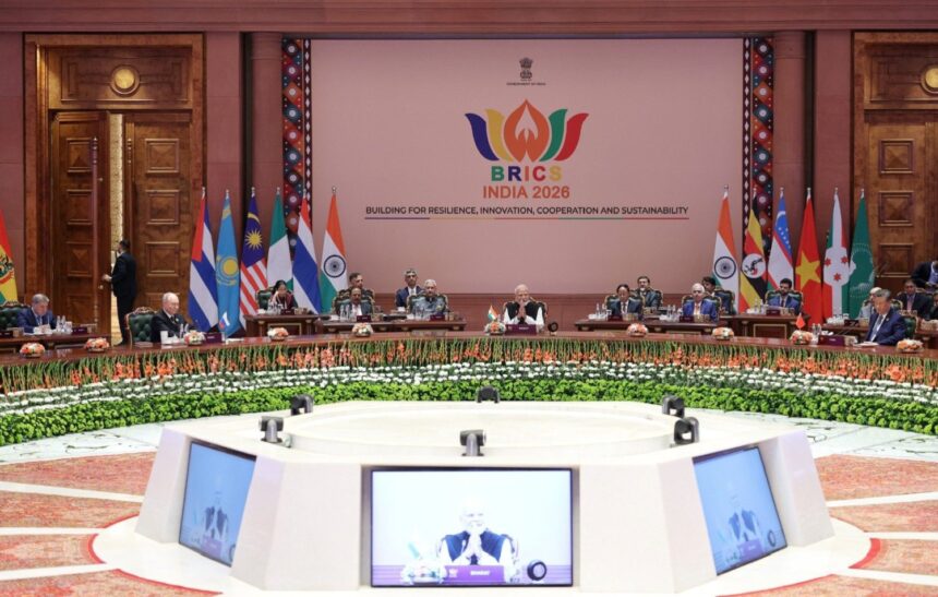 BRICS inicia su decimo octava cumbre en India con llamado a contención en Oriente Medio